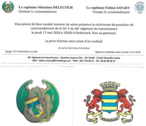 Passation 40ème RT